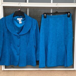 🔥 Take 50% OFF- Sag Harbor Women's 2pc Skirt Suit, Size-10